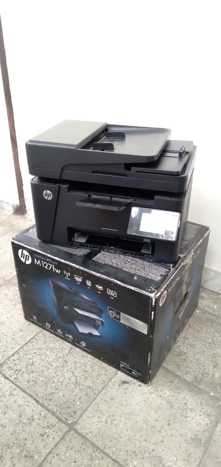 پرینتر ۴ کاره hp127fw درحدنو|پرینتر، اسکنر، کپی، فکس|تهران, حر|دیوار