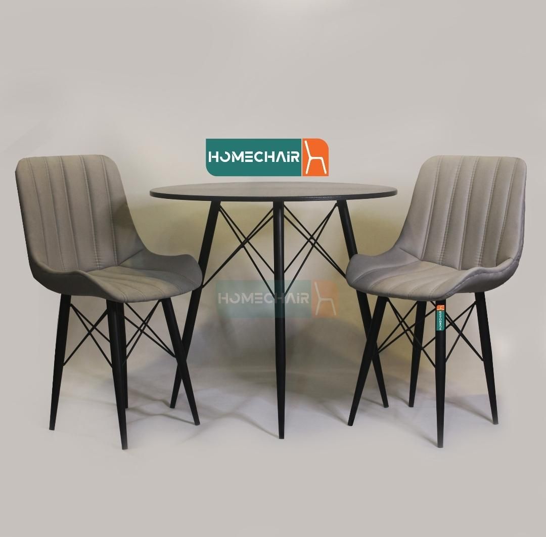 میز و صندلی ست دونفره السا مخمل پایه آهنی|میز و صندلی غذاخوری|گرگان, |دیوار