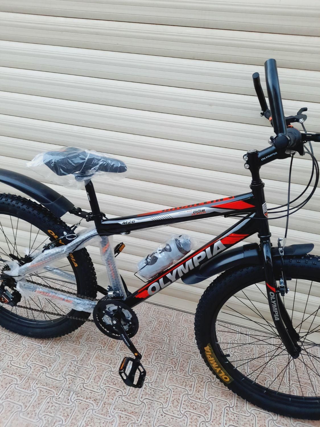 دوچرخه 26 المپیا لاستیک پهن آکبند|دوچرخه، اسکیت، اسکوتر|قم, امامزاده ابراهیم|دیوار