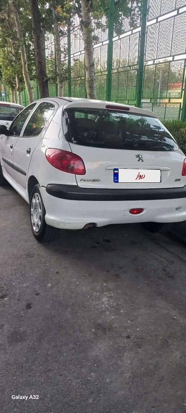 پژو 206 تیپ ۵، مدل ۱۳۹۴|خودرو سواری و وانت|تهران, فدک|دیوار