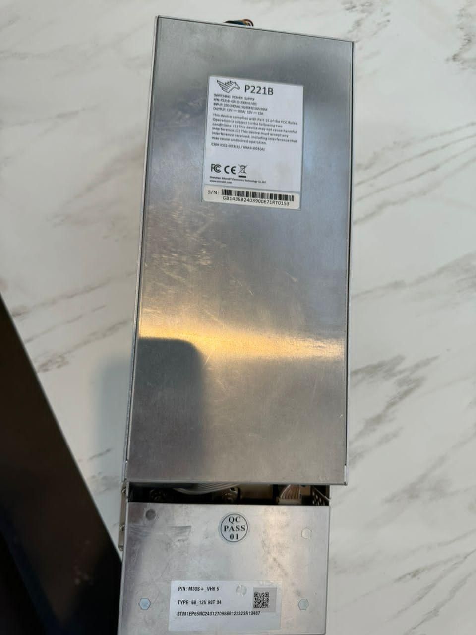دستگاه واتس ماینر ارز دیجیتال m30+ 104 whats miner|قطعات و لوازم جانبی رایانه|اصفهان, خلیل آباد|دیوار
