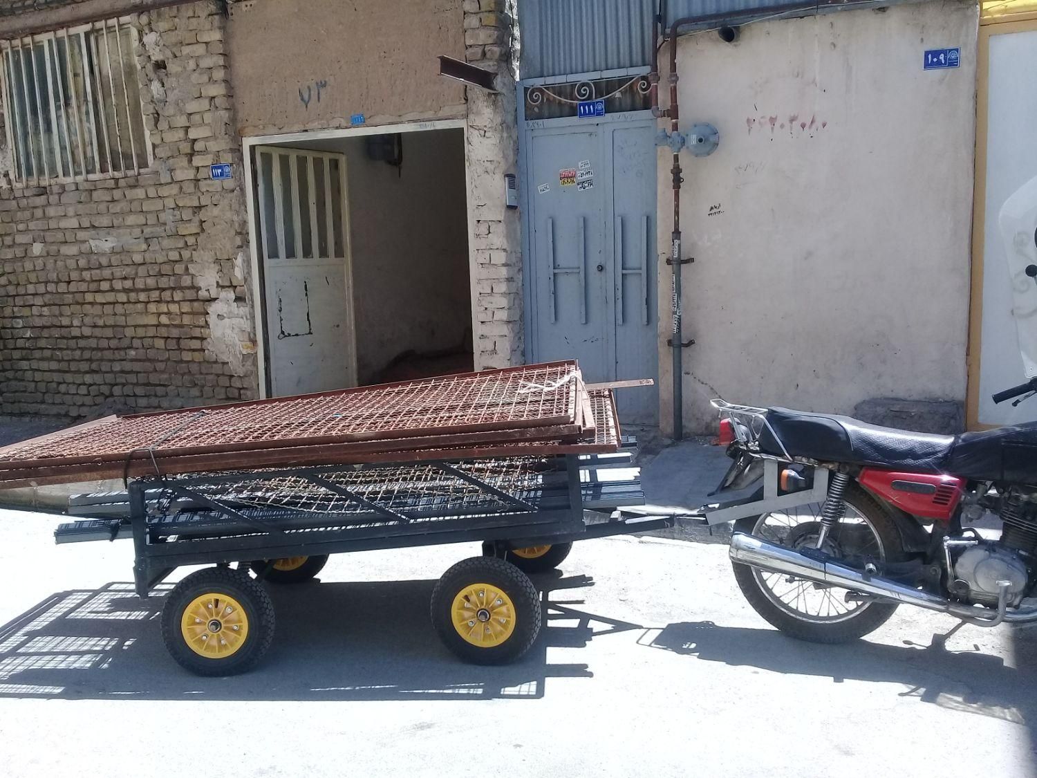بارکش سبک گاری یدک علوفه و گوسفنداری|حراج|تربت‌حیدریه, شهرک ولیعصر|دیوار