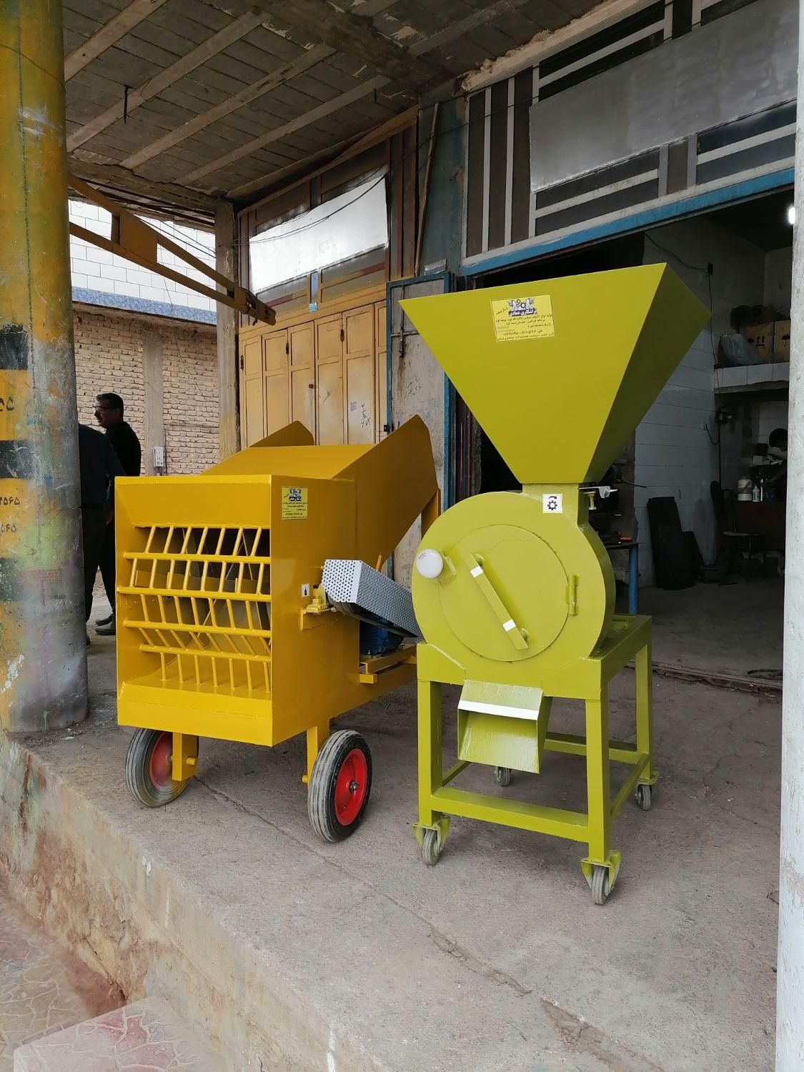 آسیاب میکسر بالابر علوفه (کاه و یونجه) خردکن|ماشین‌آلات صنعتی|مرودشت, استادیوم‎|دیوار