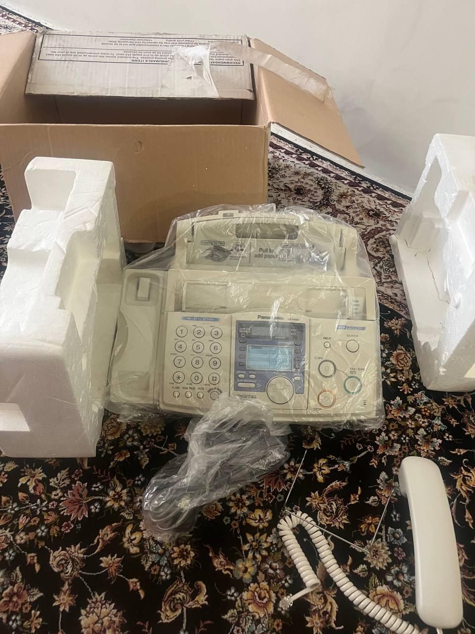 فکس پاناسونیک اصل نو به شرط کارشناسی فروش فوری|پرینتر، اسکنر، کپی، فکس|تهران, گلستان (شهرک راه آهن)|دیوار