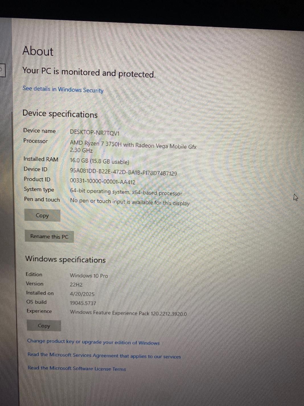 لپ‌تاپ گیمینگ ASUS FX505DT Ryzen 7 رم 16|رایانه همراه|تهران, نظام‌آباد|دیوار