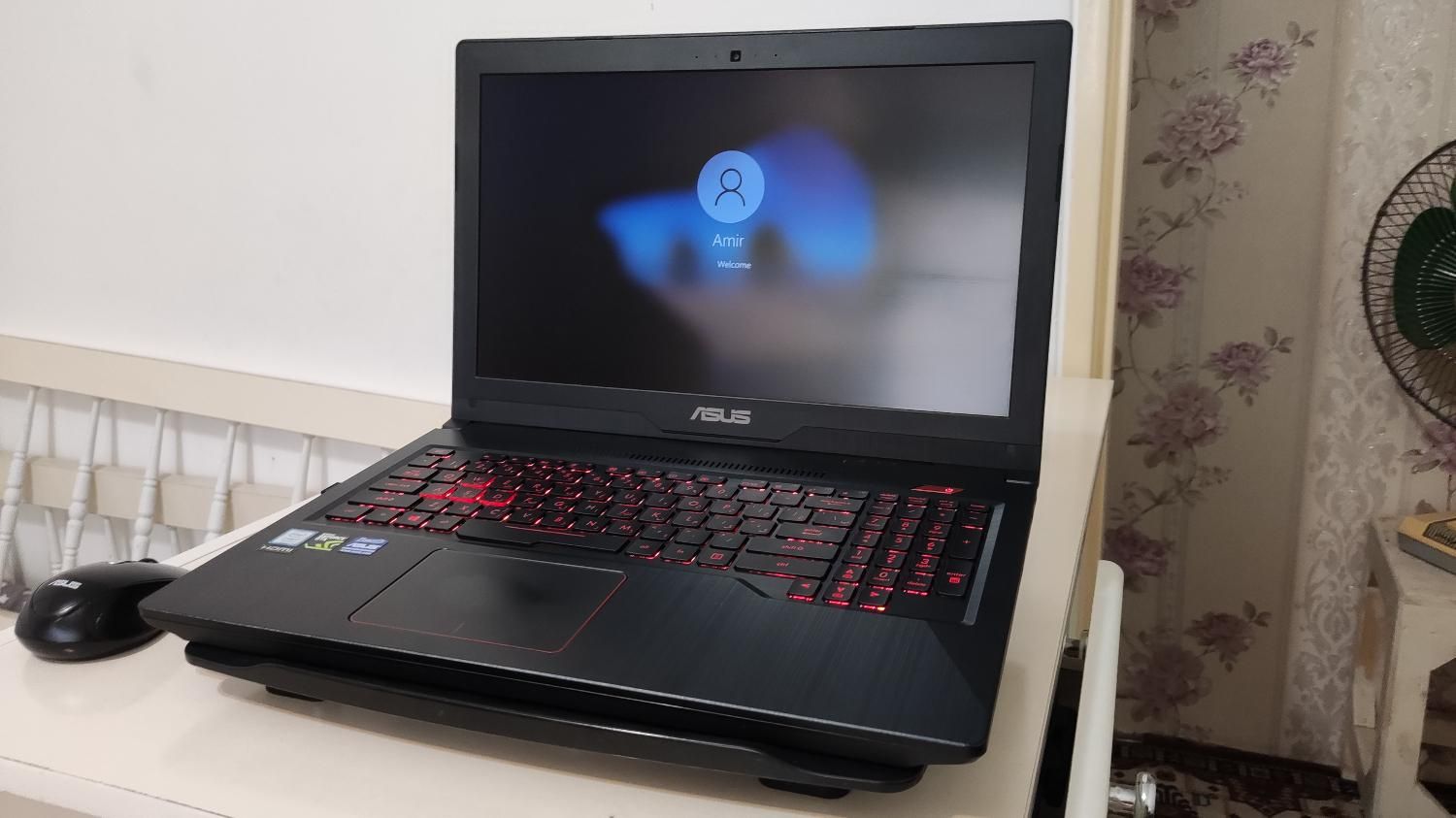 لپتاپ گیمینگ خانگی Asus fx503v|رایانه همراه|بناب, |دیوار