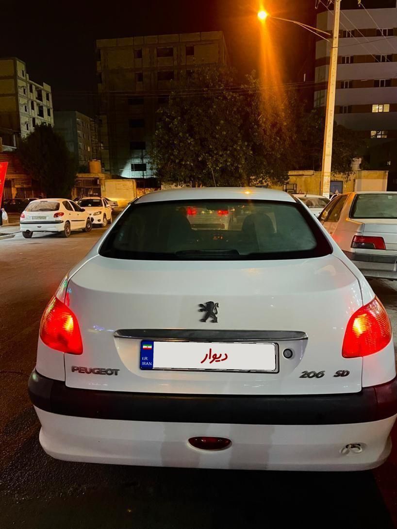 پژو 206 SD V8، مدل ۱۳۹۳|خودرو سواری و وانت|بندرعباس, |دیوار