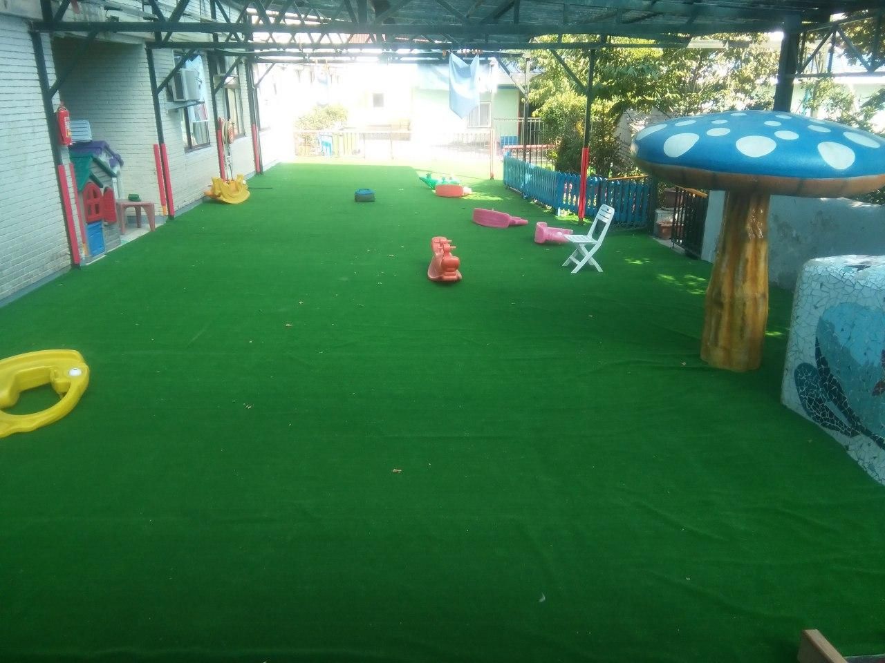 تزئینات باغ چمن مصنوعی فنس چمنی|خدمات باغبانی و درختکاری|بهبهان, |دیوار