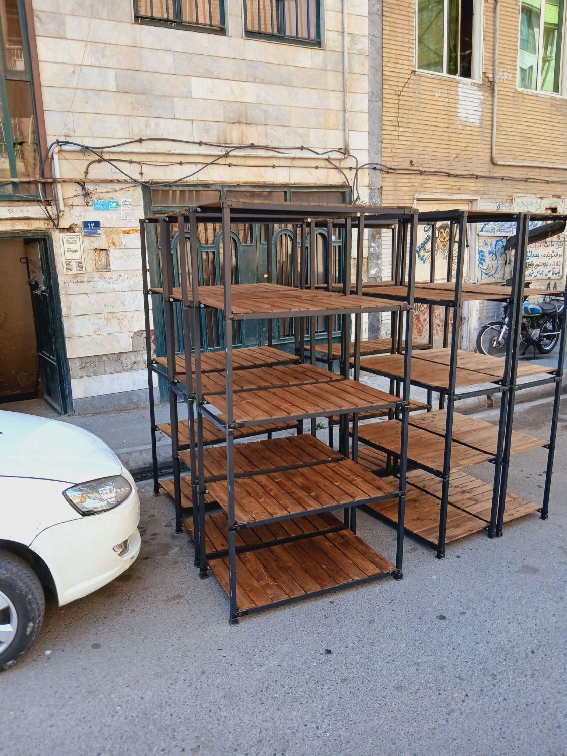 قفسه چوبی طرح جدید کد 033|فروشگاه و مغازه|تهران, کیانشهر|دیوار