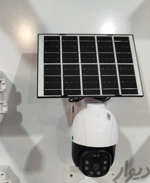 دوربین مداربسته پنل خورشیدی بدون نیاز به برق|دوربین مداربسته|تالش, |دیوار