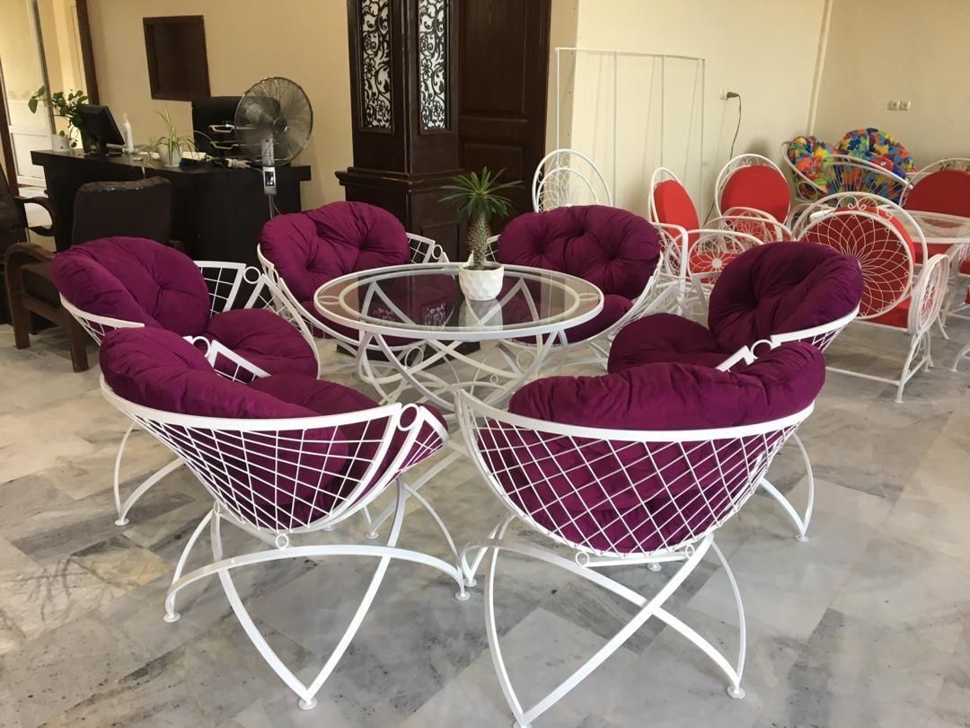 میز و صندلی باغی مبلمان ویلایی مدل بهاره|میز و صندلی غذاخوری|خمینیشهر, |دیوار