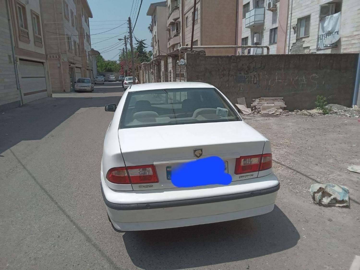 سمند LX EF7 بنزینی، مدل ۱۳۹۶|خودرو سواری و وانت|رشت, باهنر|دیوار