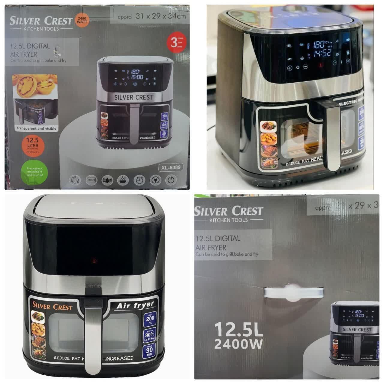 سرخکن 12لیتری سیلورآلمانی سرخ کن بدون روغن آلمانی|اجاق گاز و لوازم برقی پخت‌وپز|یزد, |دیوار