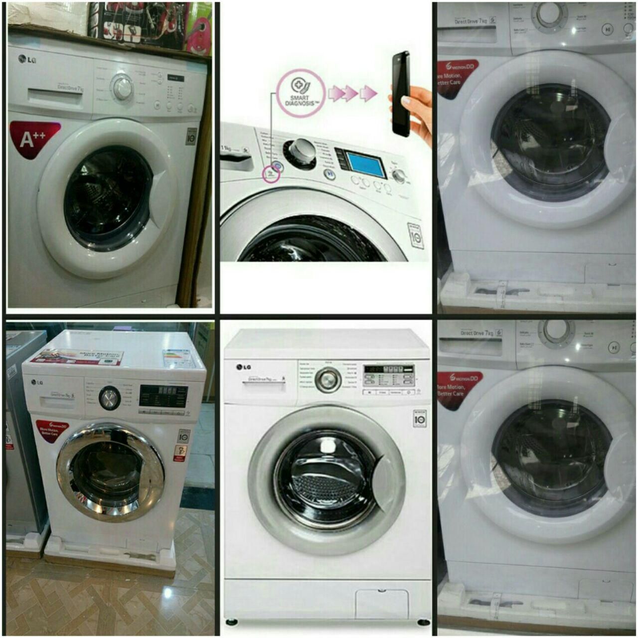ماشین لباسشویی الجی بوش7 کیلو8 کیو9 کیلو10 کیلو|ماشین لباسشویی و خشک‌کن لباس|اهواز, نادری|دیوار