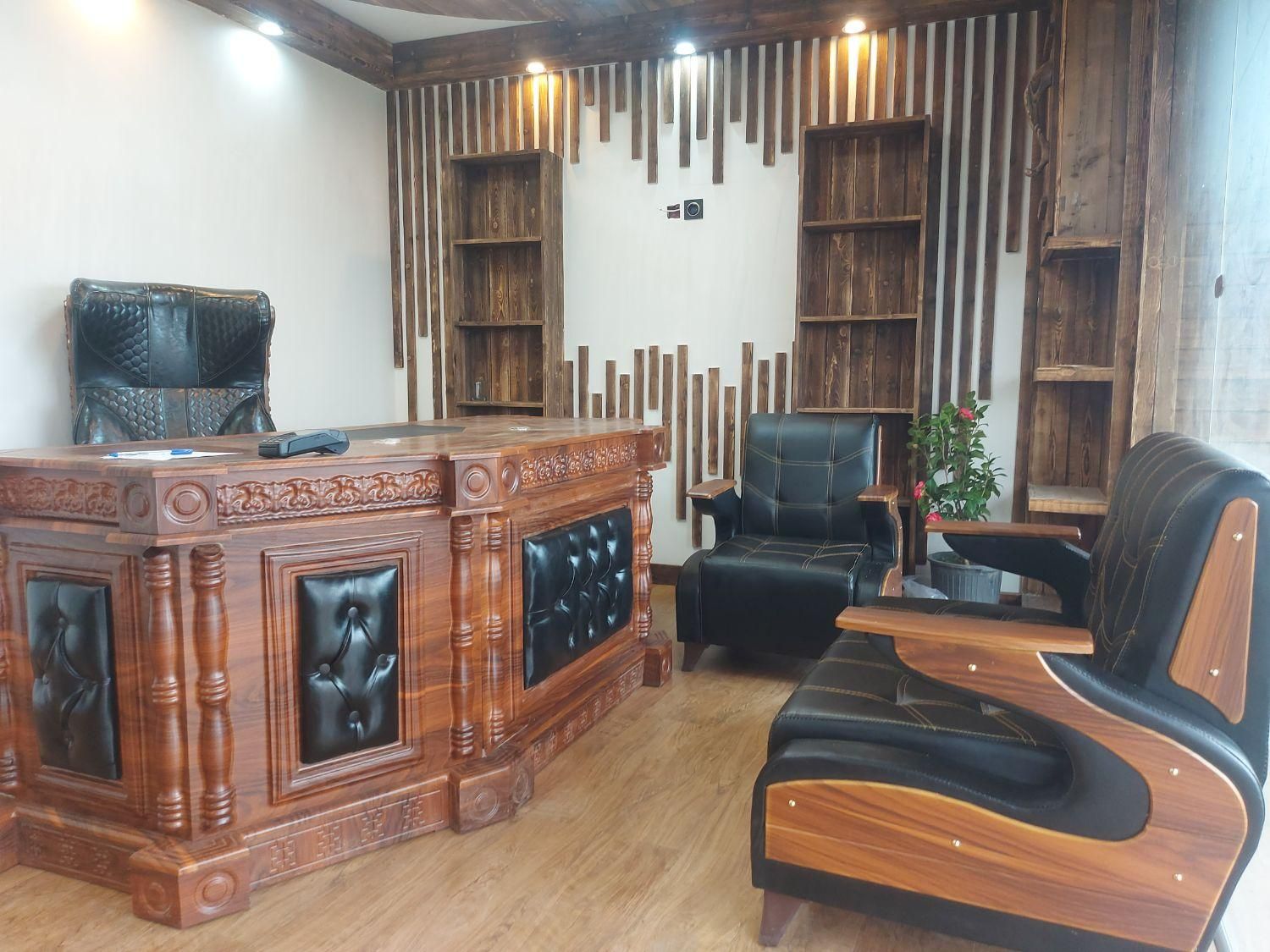 میز اداری مدل جکسون ۹۳۶|دفتر کار|رشت, فرودگاه سردار جنگل رشت|دیوار