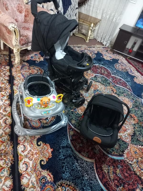 کالسکه و کریر و روروک سه تیکه نو مدل دلیجان|کالسکه و لوازم جانبی|تهران, وصفنارد|دیوار
