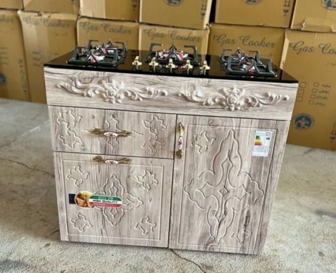 اجاق گاز با زیره کابینت ام دی اف مدل کارن|اجاق گاز و لوازم برقی پخت‌وپز|رشت, رشتیان|دیوار