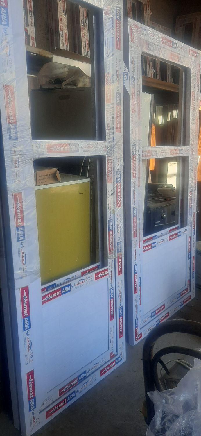 درب‌پنجره اهنی المینیومی و پی وی‌سی نو و دست دوم|مصالح و تجهیزات ساختمان|پاکدشت, |دیوار