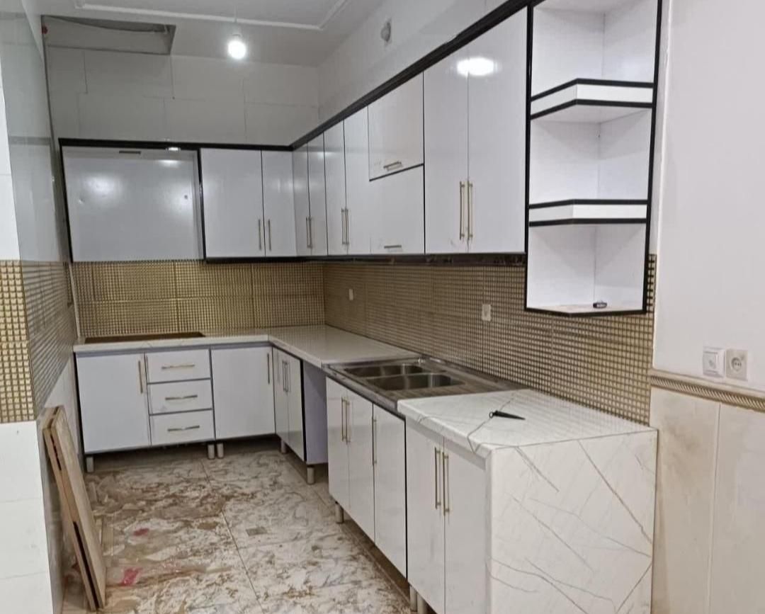 کابینت آشپزخانه سفید صدفی کد 3781|مصالح و تجهیزات ساختمان|شاهرود, |دیوار