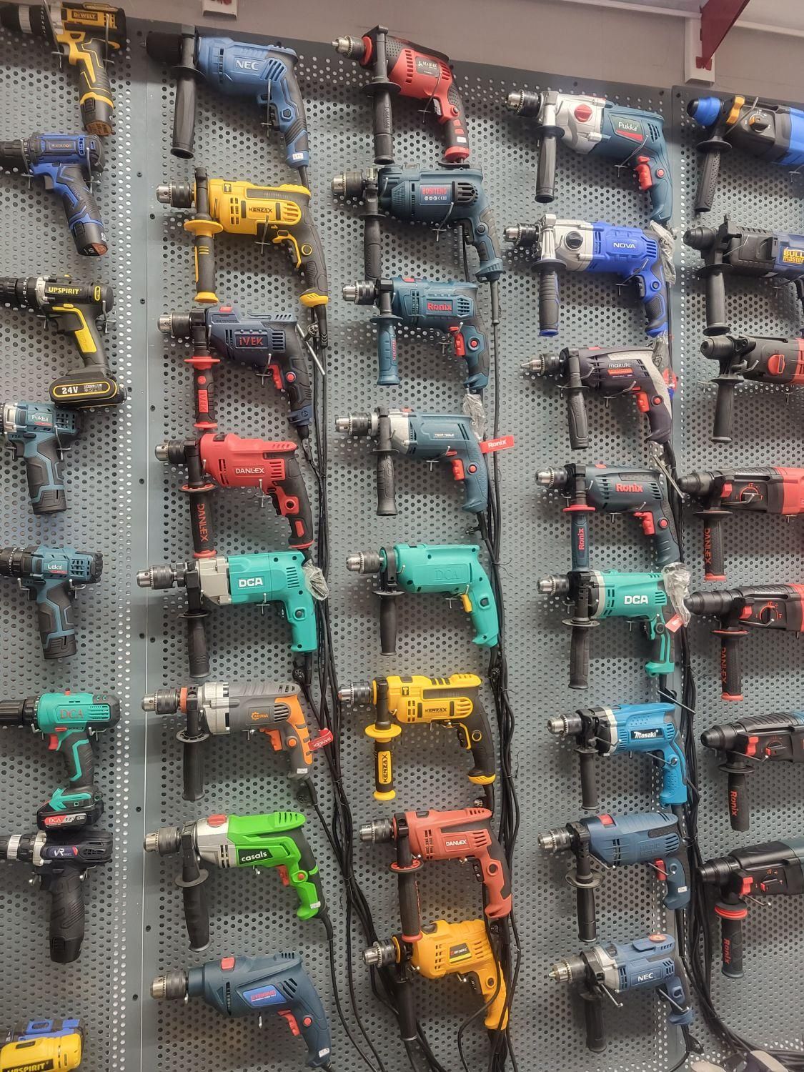 دریل چکشی دوحالته گیربکسی دلر برقی سوراخ کاری|فروشگاه و مغازه|مشهد, هنرور|دیوار