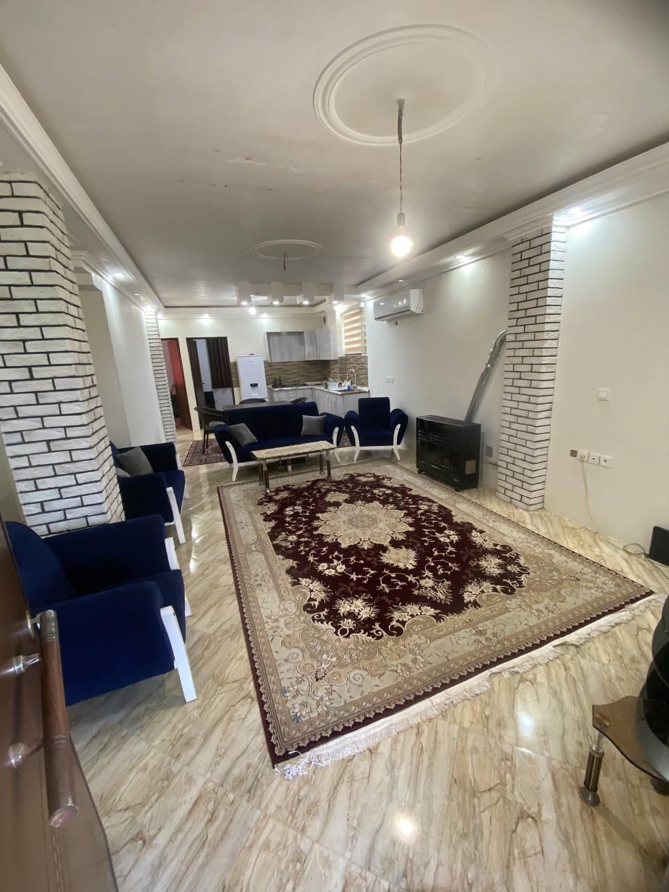 دوخوابه دربست نوساز ۱۲۰ متری|اجارهٔ کوتاه‌مدت آپارتمان و سوئیت|سلمان‌شهر, |دیوار