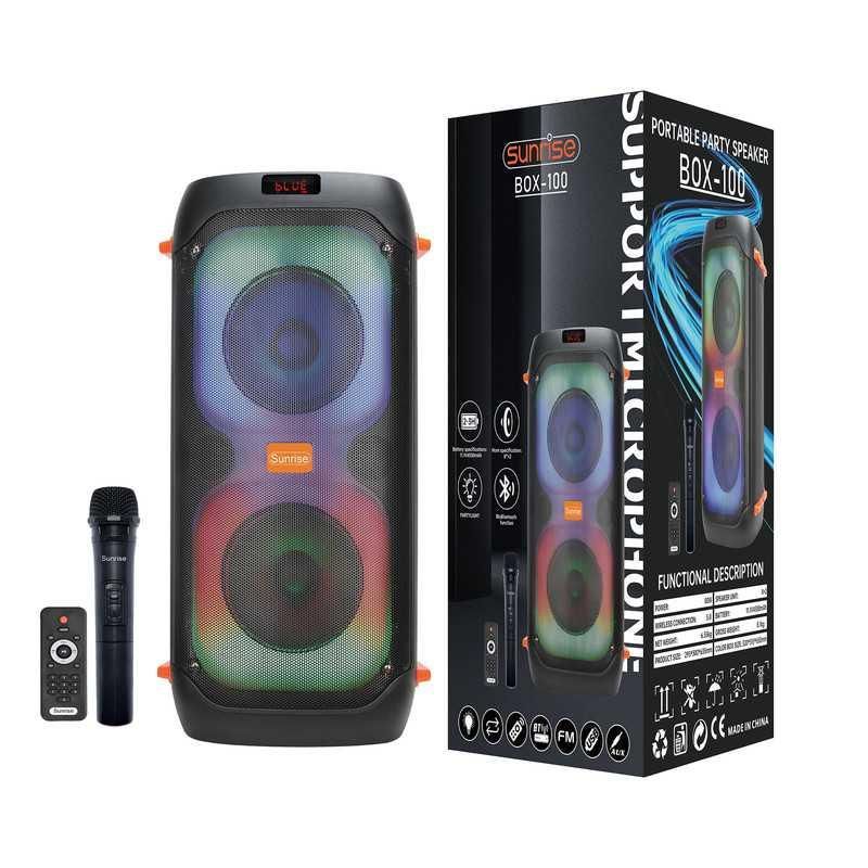 پارتی باکس سانرایز مدل BOX 100|پخش‌کننده همراه|رشت, منظریه|دیوار