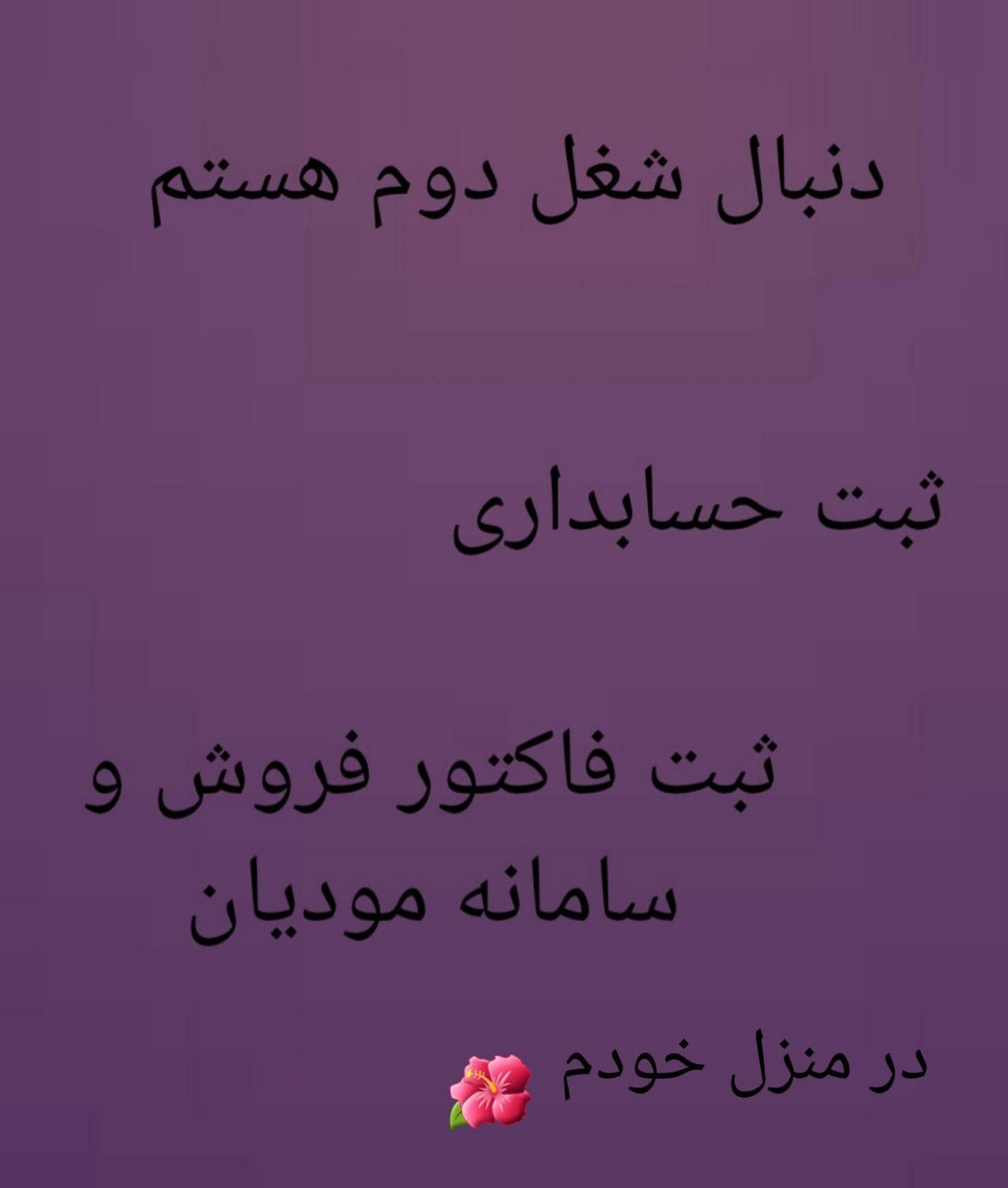 دنبال شغل دوم هستم.|خدمات مالی، حسابداری، بیمه|تهران, ارامنه|دیوار