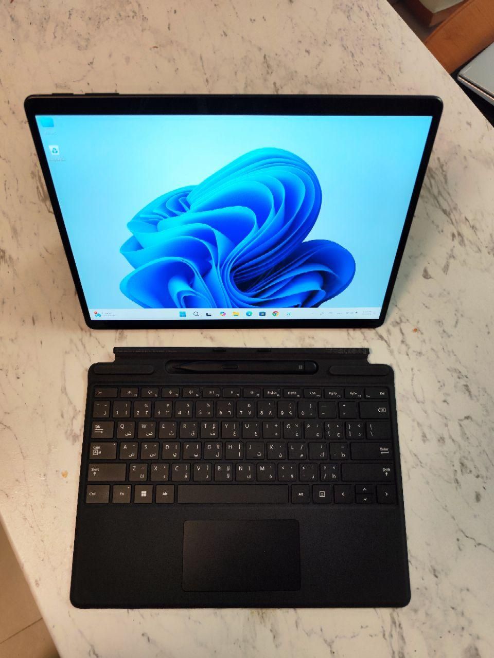 سرفیس پرو Surface pro 9 با کیبورد و قلم و کاور اصل|رایانه همراه|تهران, امیرآباد|دیوار