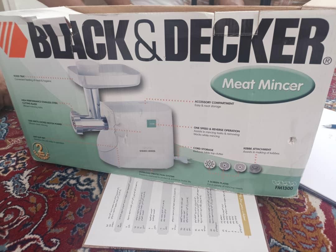 چرخ گوشت  black and decker|خردکن، آسیاب، غذاساز|اصفهان, مشکین|دیوار