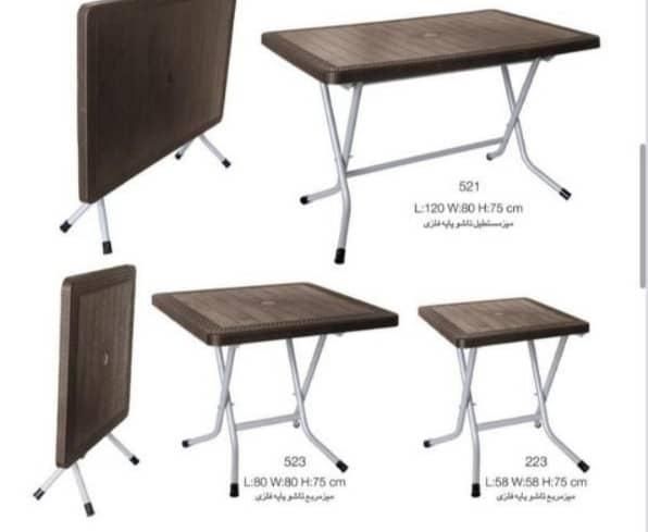 میز پلاستیکی تاشو مدل دیاکو25 صندلی (کرج گلشهر|میز و صندلی غذاخوری|کرج, گلشهر|دیوار