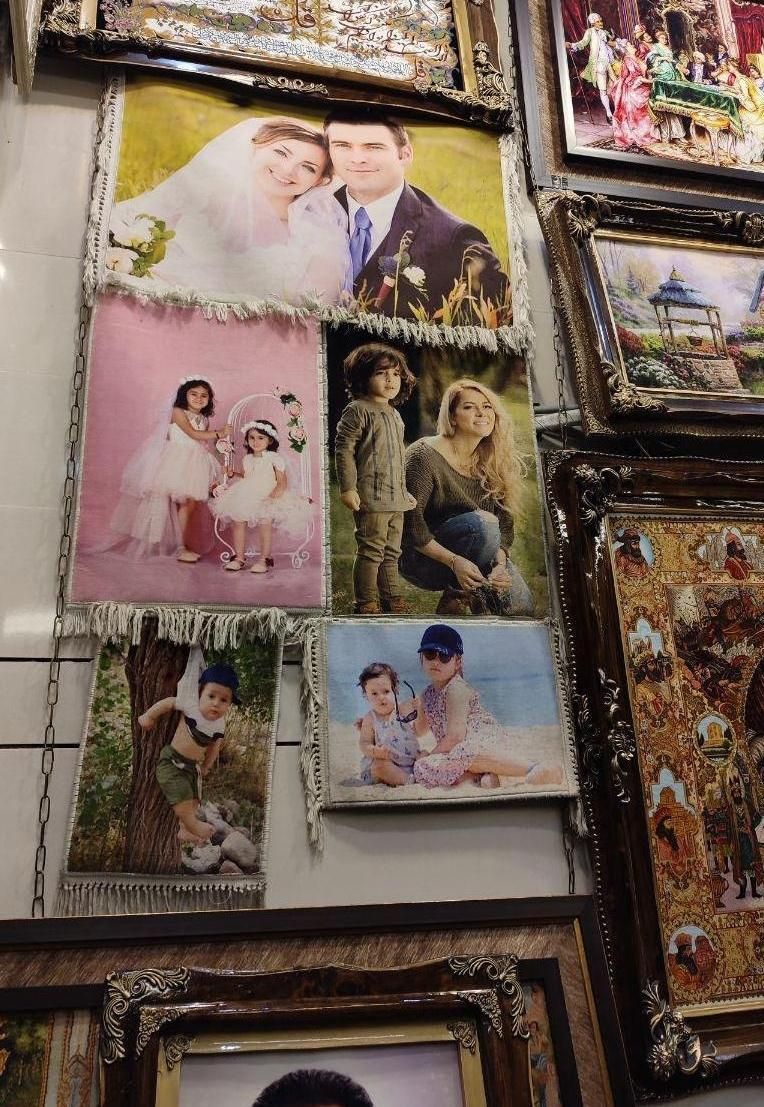 عکس به فرش|تابلو فرش|تبریز, |دیوار