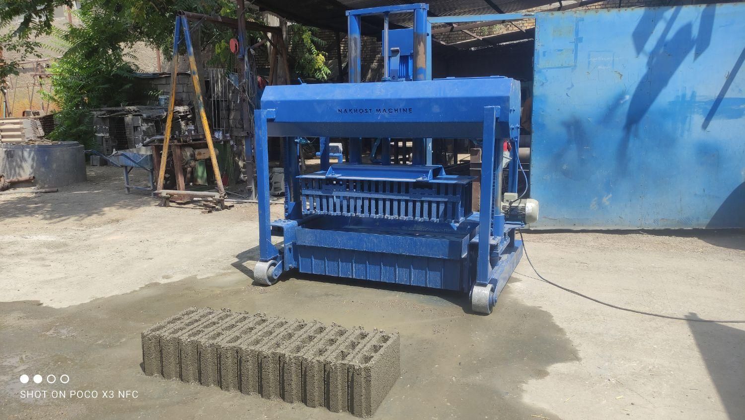 دستگاه بلوکه پوکه سبک معدنی دستگاه بلوک زنی لیکا|ماشینآلات صنعتی|بوشهر, |دیوار