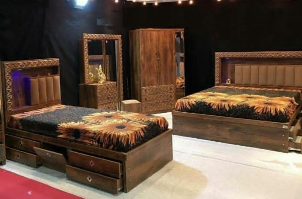 فروش قسطی سرویس خواب هرم|تخت و سرویس خواب|رشت, جانبازان|دیوار