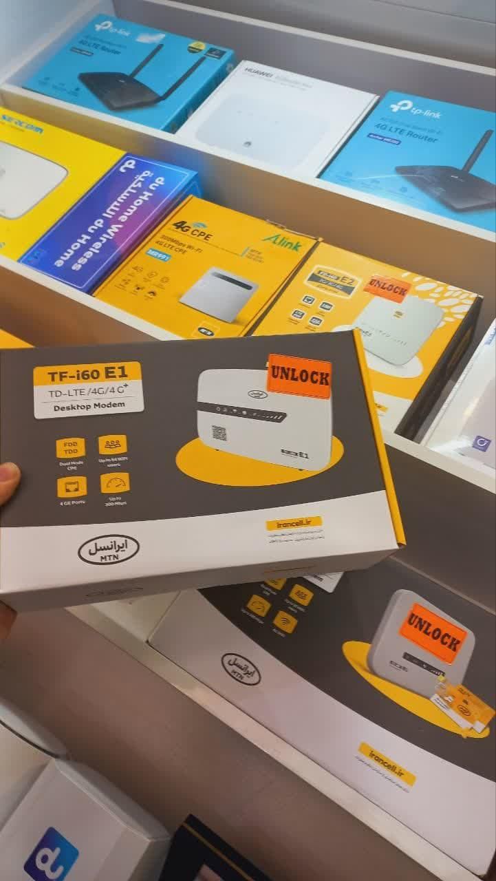مودمTDLTE ایرانسلTFi60-E1 آنلاک مبین نت و ایرانسل|مودم و تجهیزات شبکه|اصفهان, عطار نیشابوری|دیوار