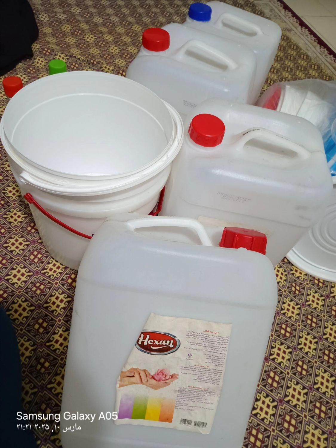 سطل و دبه پلاستیکی مواد غذایی|ظروف نگهدارنده، پلاستیکی، یک‌بارمصرف|محمدیه-قزوین, |دیوار