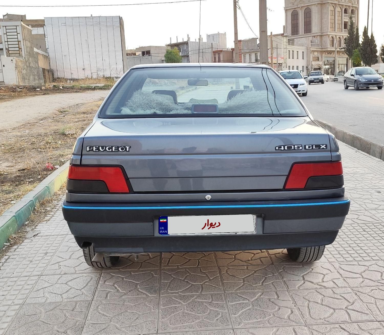 پژو 405 GLX - دوگانه سوز CNG، مدل ۱۳۹۷ خاکستری|خودرو سواری و وانت|سرپل ذهاب, |دیوار
