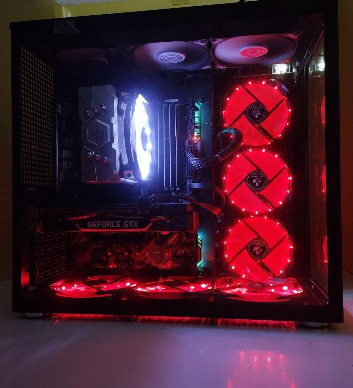 کیس گیمینگ  i7  با گرافیک 8G DDR6 رم 20G DDR4|رایانه رومیزی|مشهد, شهرک رازی (شهرک غرب)|دیوار