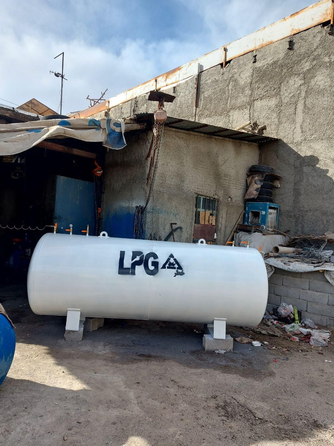 منبع گاز مایع الپیجی برای ویلا با مخزن|قطعات یدکی و لوازم جانبی|کرج, حصارک بالا|دیوار