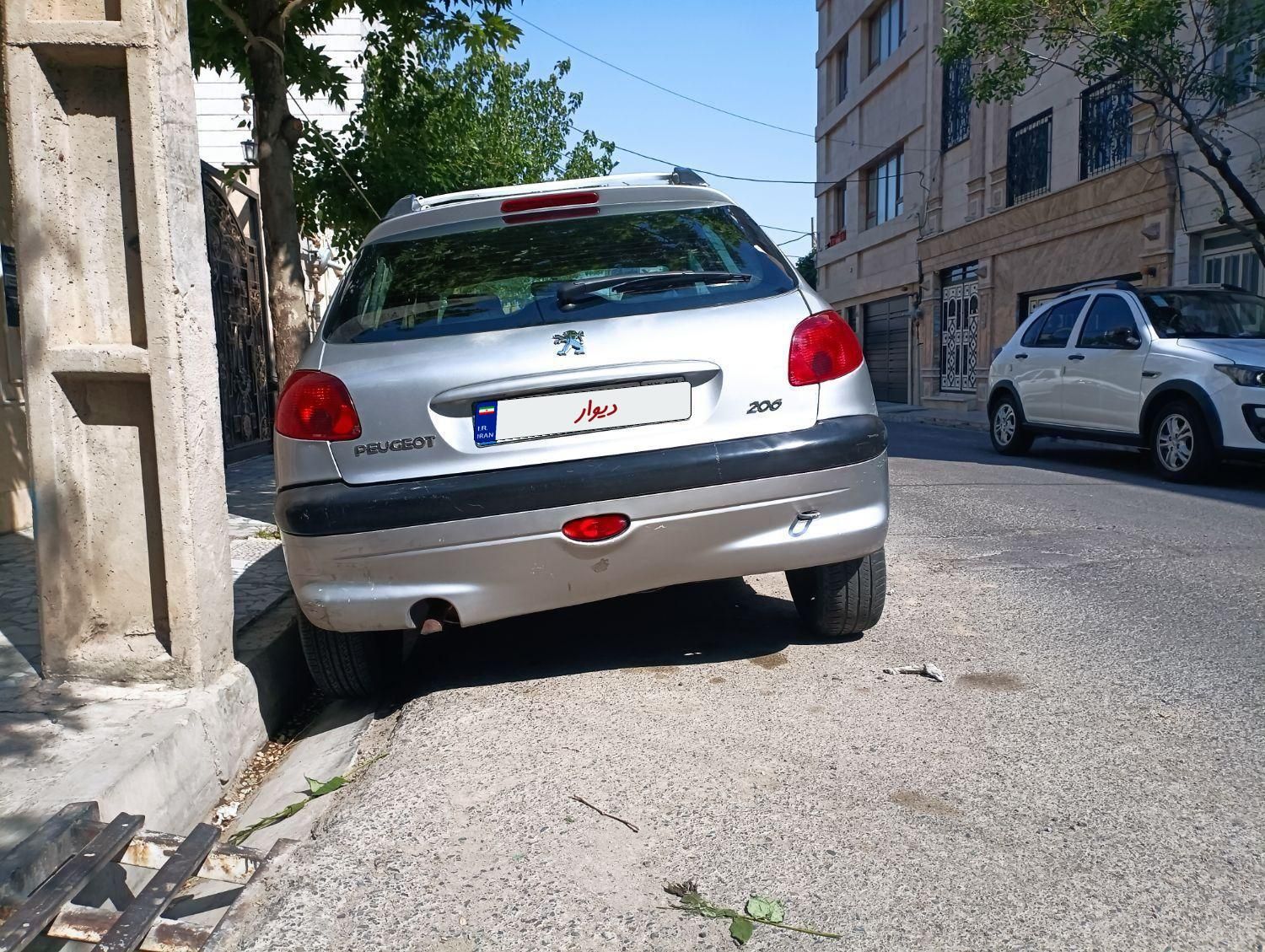 پژو 206 تیپ ۲، مدل ۱۳۸۲|خودرو سواری و وانت|تهران, آبشار|دیوار