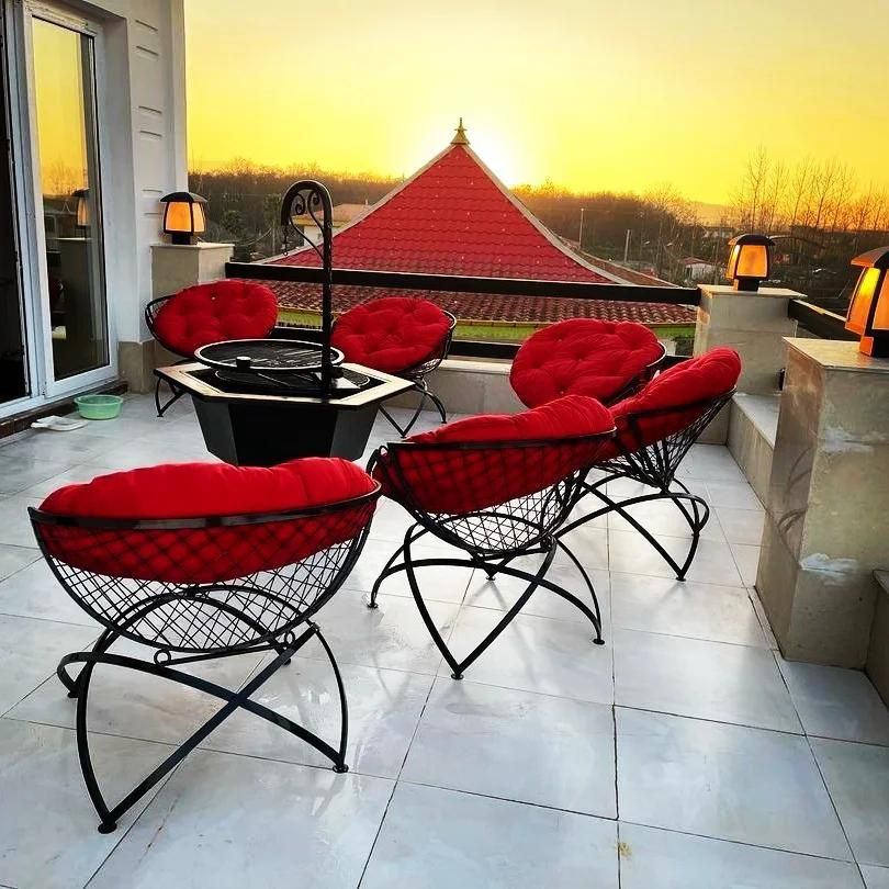 میز و صندلی باغی مبلمان ویلایی مدل بهاره|میز و صندلی غذاخوری|خمینیشهر, |دیوار