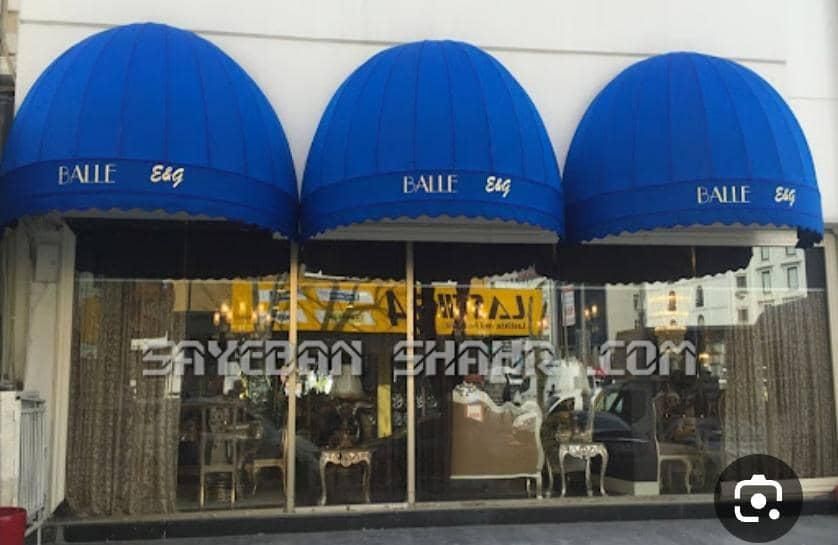 سایبان گرد،بازویی ،کالسکه ای|فروشگاه و مغازه|تهران, تهرانپارس شرقی|دیوار