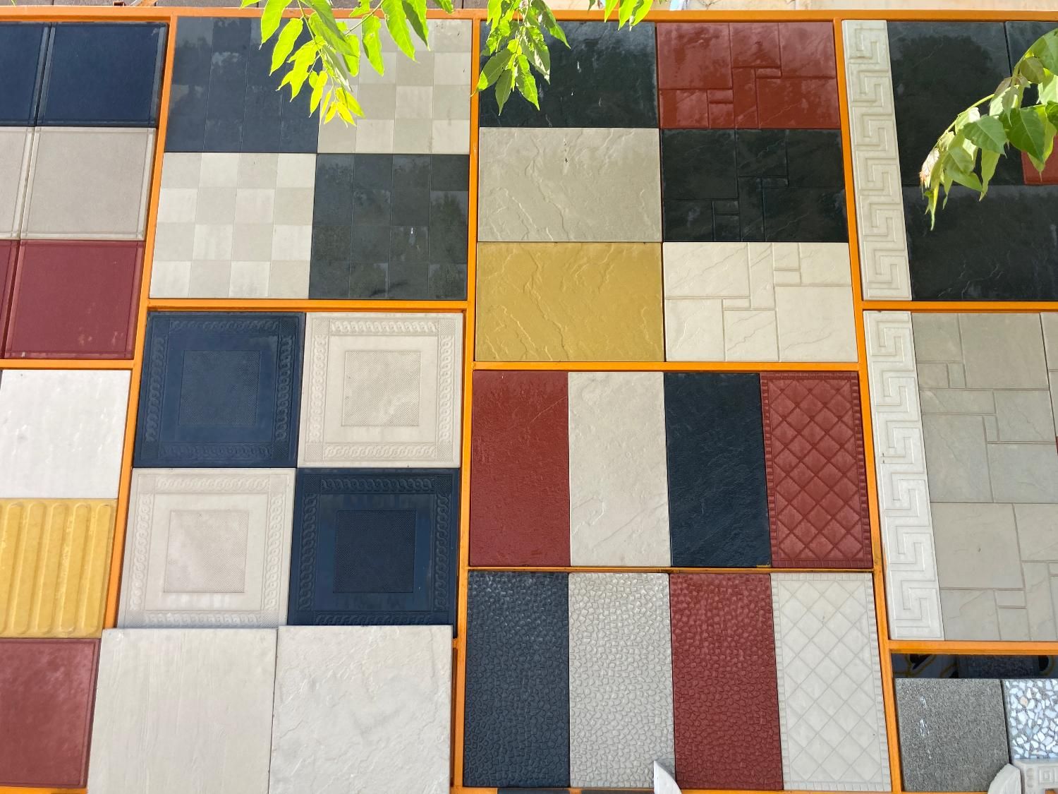 موزاییک پلیمری و پرسی جدول باغچه واش بتن|عمده‌فروشی|تهران, شهید رجایی|دیوار