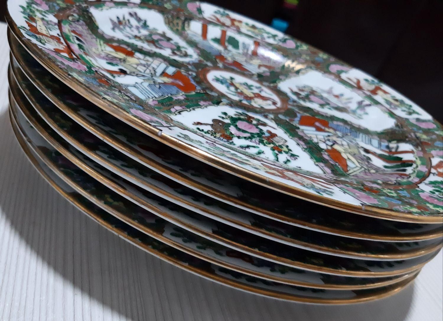 بشقاب و دیس گل مرغی اصلی  کار چین|ظروف سرو و پذیرایی|کرج, فاز ۴ مهرشهر|دیوار