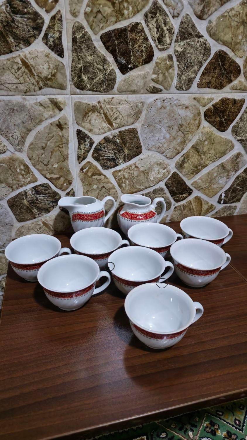 سرویس چایی خوری زرین|ظروف سرو و پذیرایی|اصفهان, خلجا|دیوار