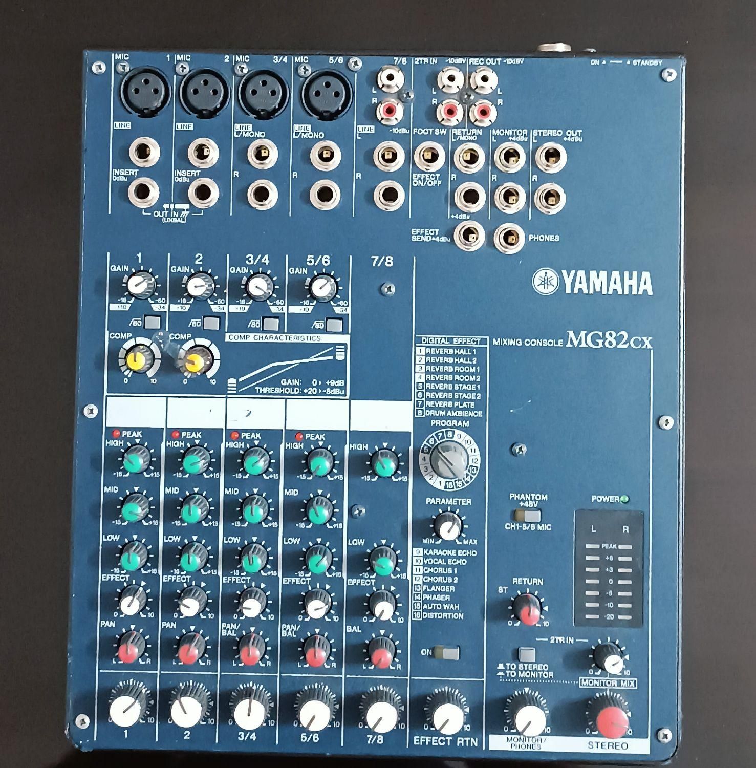 میکسر Yamaha -میکروفون|سیستم صوتی خانگی|مشهد, ادیب نیشابوری (شهرک غرب)|دیوار
