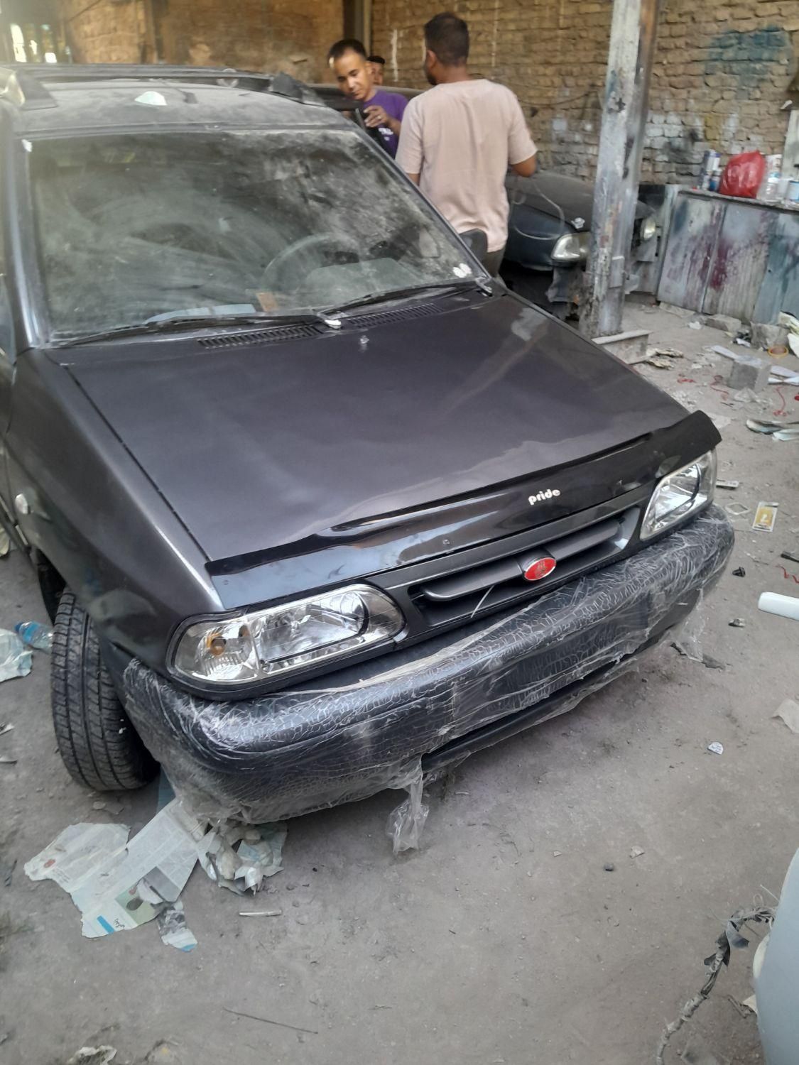 کلیه خدمات صافکاری و نقاشی و جوشکاری|خدمات موتور و ماشین|ورامین, شهرک فجر|دیوار