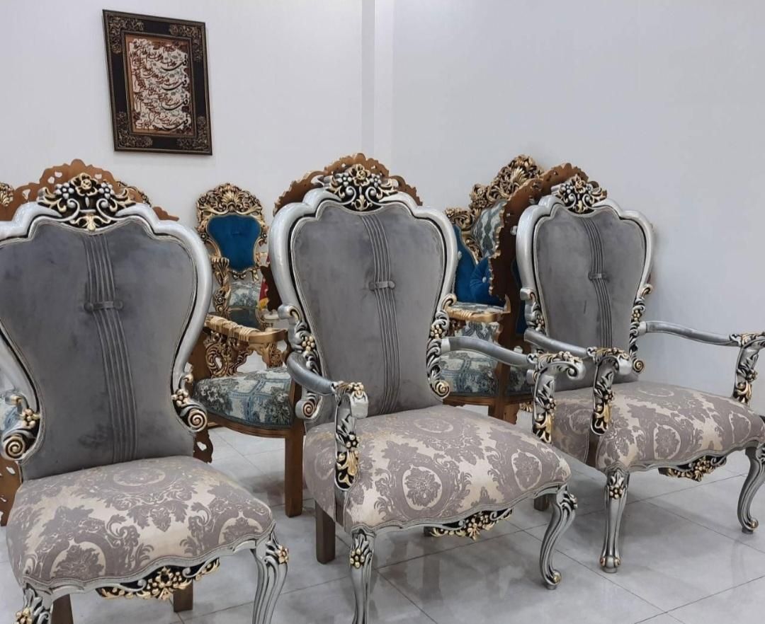 مبل استیل آرادکلاسیک زیبا|مبلمان خانگی و میز عسلی|تهران, صاحب الزمان|دیوار