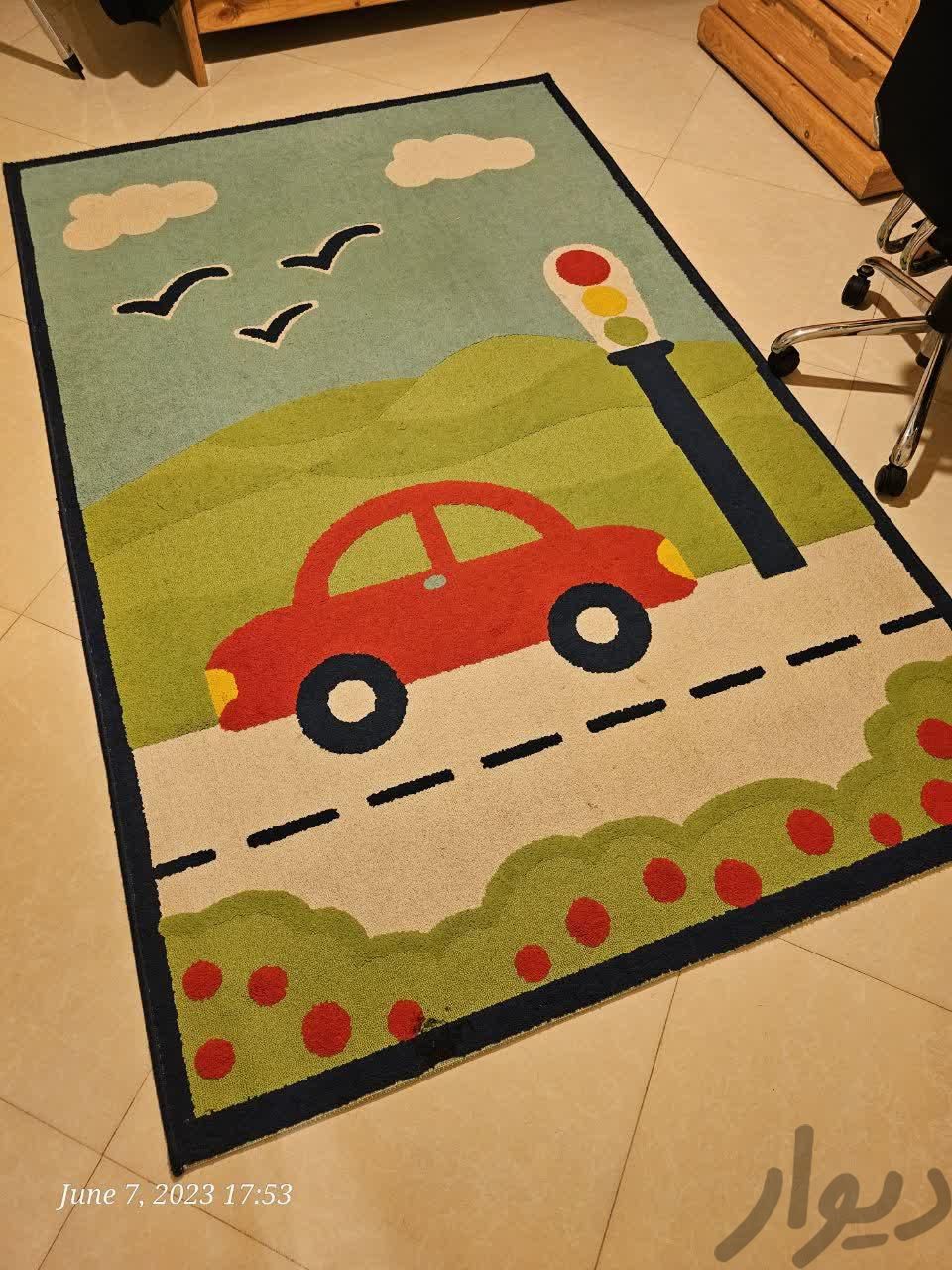 فرش کودک ساوین ۴متری|فرش|تهران, شهرک نفت (منطقه ۵)|دیوار