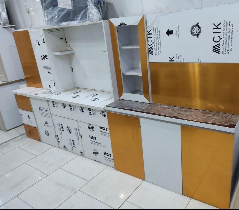 کابینت اشپزخانه ام دی اف.کد(349753)|مصالح و تجهیزات ساختمان|رشت, پیرکلاچای|دیوار