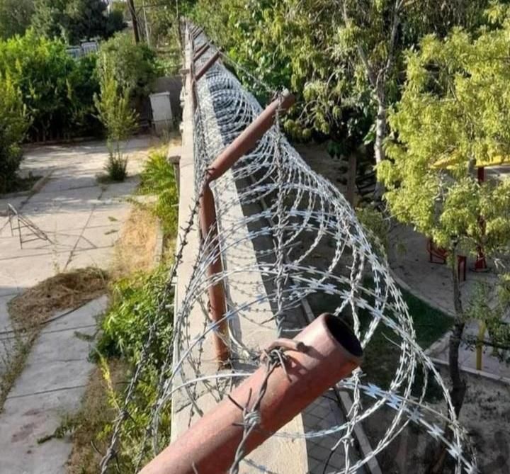 فنس کشی و  نصب سیم خاردار  پایه فنس|خدمات باغبانی و درختکاری|کرمانشاه, |دیوار